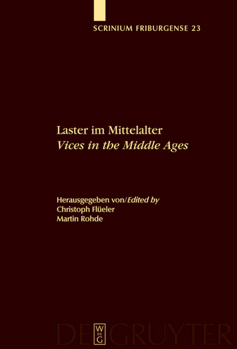 Laster im Mittelalter / Vices in the Middle Ages - 