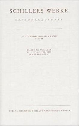 Schillers Werke. Nationalausgabe