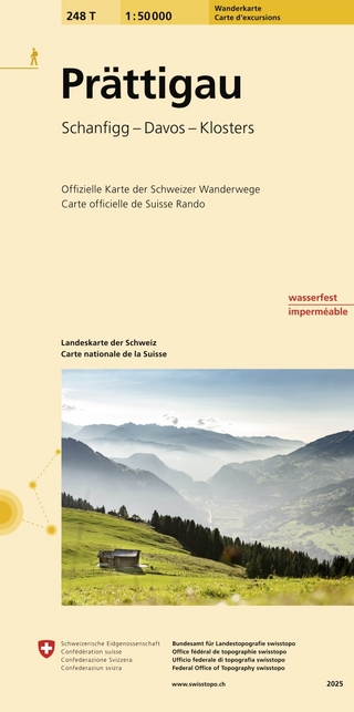 248T Prättigau Wanderkarte
