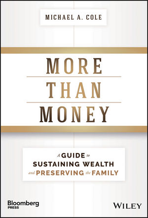 More Than Money -  Michael A. Cole