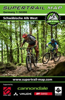 Supertrail Map Schw&auml;bische Alb West