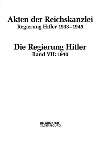 Akten der Reichskanzlei, Regierung Hitler 1933-1945 / 1940