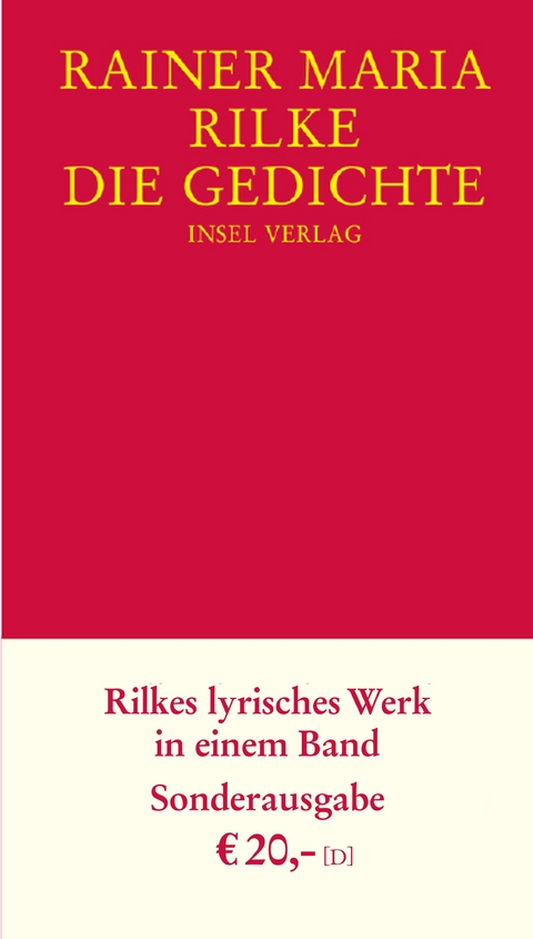 Die Gedichte - Rainer Maria Rilke