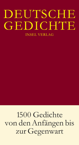 Deutsche Gedichte in einem Band