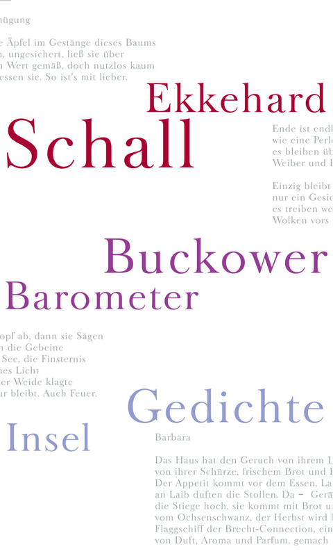 Buckower Barometer - Ekkehard Schall