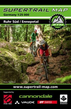 Supertrail Map Ruhr S&uuml;d / Ennepetal