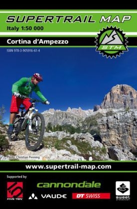 Supertrail Map Cortina d’Ampezzo