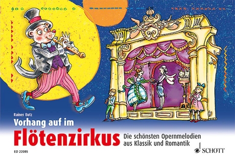 Vorhang auf im Fl&ouml;tenzirkus - Rainer Butz