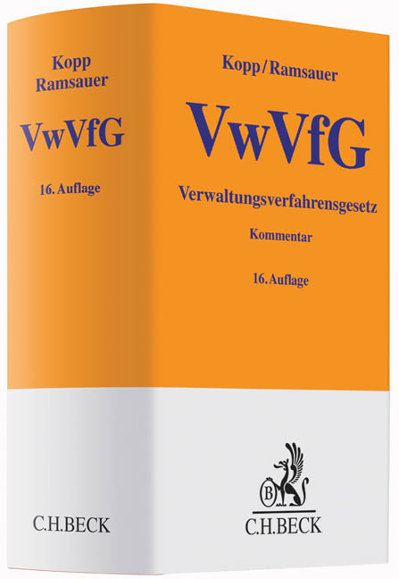 Verwaltungsverfahrensgesetz - Ferdinand O. Kopp, Ulrich Ramsauer