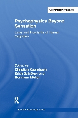 Psychophysics Beyond Sensation - 