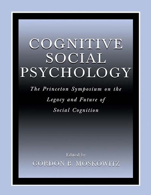 Cognitive Social Psychology - 