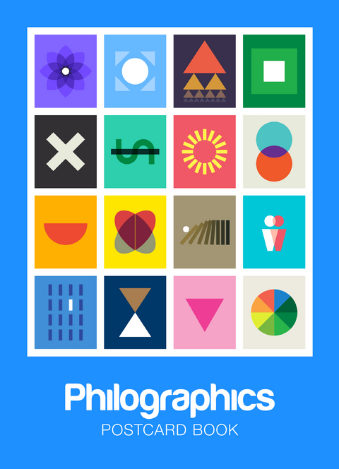 Philographics Postcard Book - 