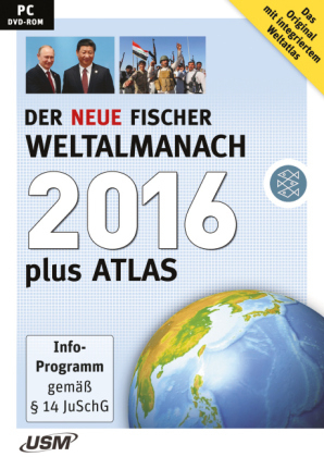 Der neue Fischer Weltalmanach & Atlas 2016