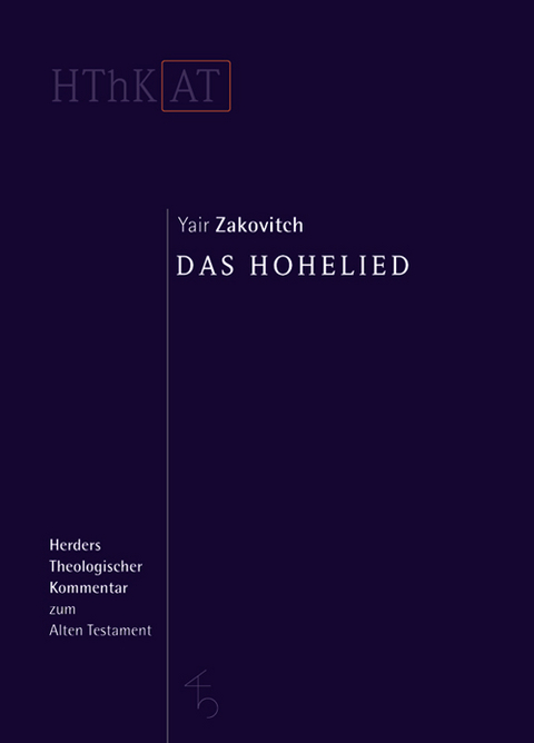 Das Hohelied - Yair Zakovitch
