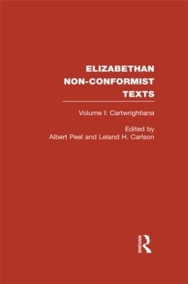 Elizabethan Non-Conformist Texts - 