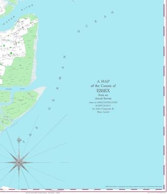 Chapman and Andre's 1777 Map of Essex - Digitally Redrawn - Andrew Duncan Macnair