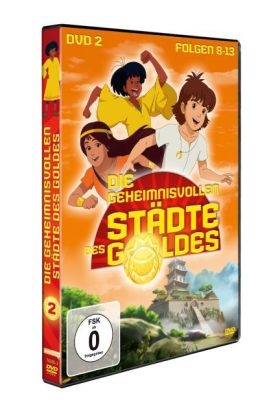 Die geheimnisvollen Städte des Goldes. Box.2, 1 DVD