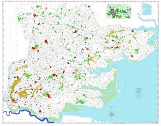 Chapman and Andre's 1777 Map of Essex - Digitally Redrawn