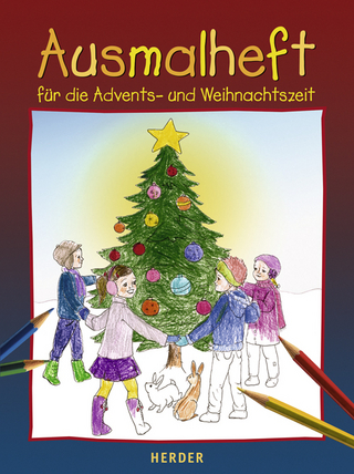 Ausmalheft für die Advents- und Weihnachtszeit