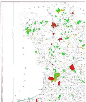 Chapman and Andre's 1777 Map of Essex - Digitally Redrawn - Andrew Duncan Macnair
