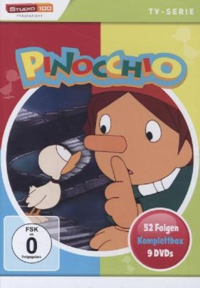 Pinocchio Komplettbox (TV-Serie), 9 DVDs