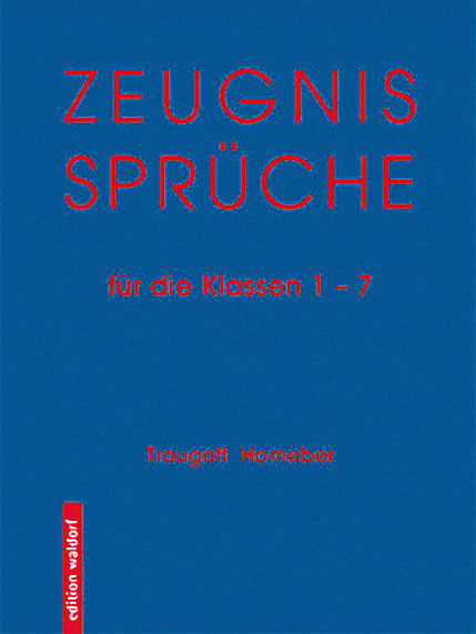 Zeugnisspr&uuml;che - Traugott Horneber