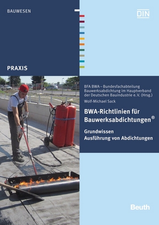 BWA-Richtlinien für Bauwerksabdichtungen