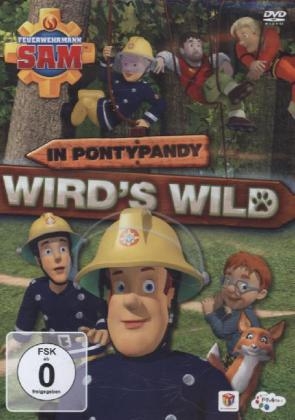 Feuerwehrmann Sam - In Pontypandy Wird's Wild. Staffel.8.1, 1 DVD