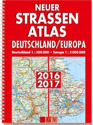 Neuer Stra&szlig;enatlas Deutschland/Europa 2016/2017