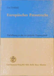 Europ&auml;isches Patentrecht - Lise Dybdahl