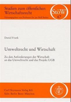 Umweltrecht und Wirtschaft