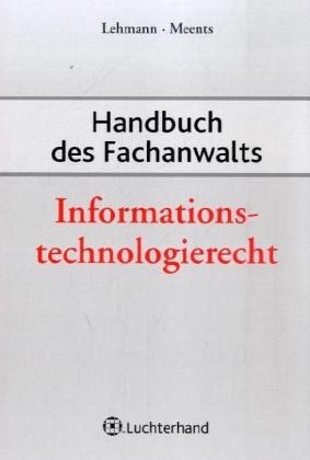 Handbuch des Fachanwalts - R&uuml;diger Lehmann, Jang G Meents