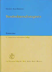 Bundesdatenschutzgesetz - Herbert Auernhammer