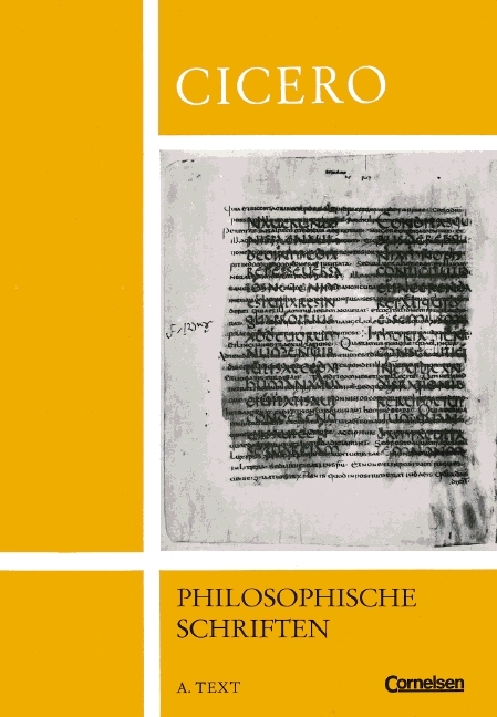 Altsprachliche Textausgaben / Heft 8 - Philosophische Schriften -  Cicero