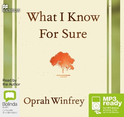 What I Know for Sure - Oprah Winfrey