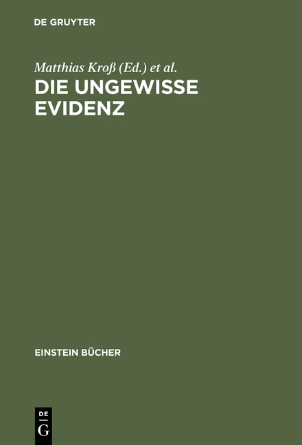 Die ungewisse Evidenz - 
