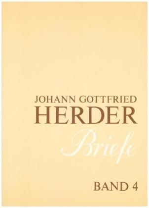Johann Gottfried Herder. Briefe. - 