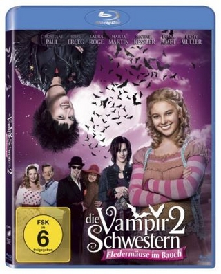 Die Vampirschwestern 2 - Fledermäuse im Bauch, 1 Blu-ray