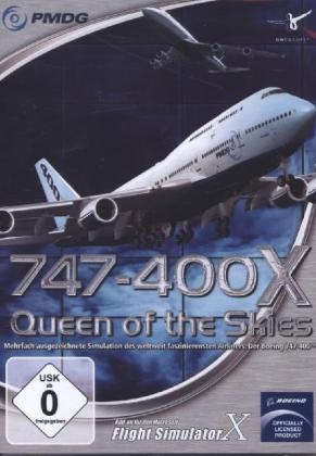AddOn FSX PMDG 747-400 X, 1 CD-ROM