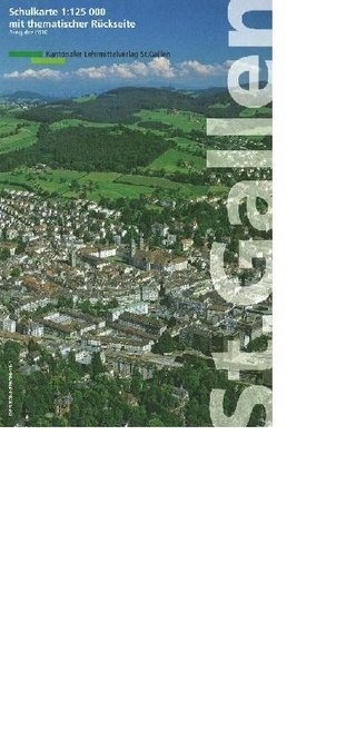 Schulkarte Kanton St. Gallen - Schülerausgabe