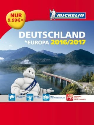 Michelin Stra&szlig;enatlas Deutschland & Europa 2016/2017