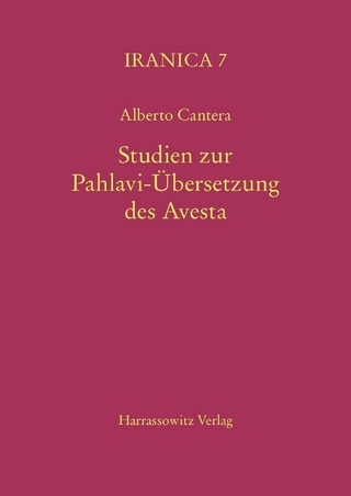 Studien zur Pahlavi-Übersetzung des Avesta