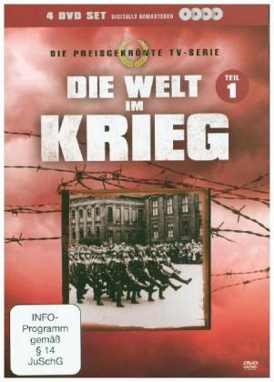 Die Welt im Krieg. Tl.1, 4 DVDs (Digitally Remastered)