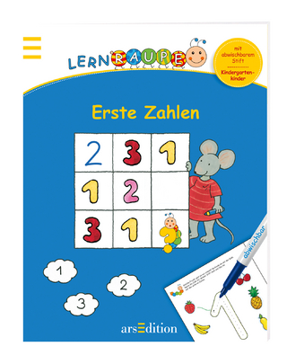 Lernraupe - Erste Zahlen