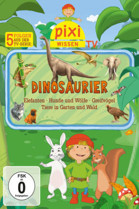 Pixi Wissen TV / Pixi Wissen TV: 01: Dinosaurier/Elefanten/Hunde/Greifv&ouml;gel/ Gartentiere