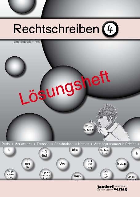 Rechtschreiben 4 (L&ouml;sungsheft) - Peter Wachendorf