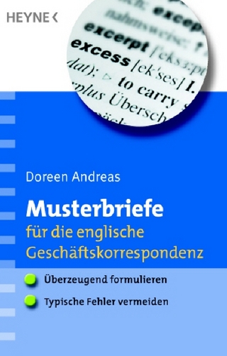 Musterbriefe für die englische Geschäftskorrespondenz