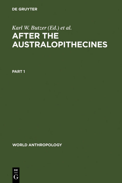 After the Australopithecines - 