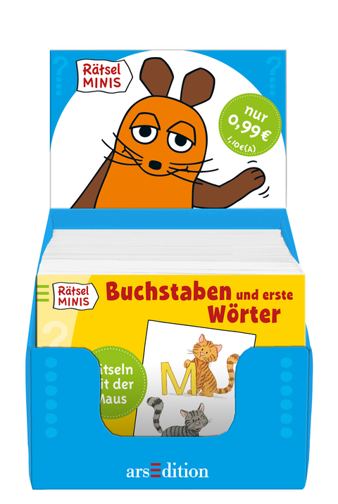 Display R&auml;tsel-Minis mit der Maus