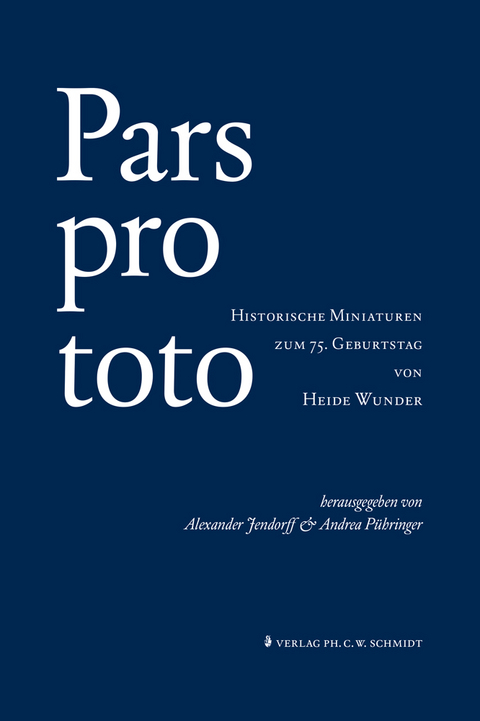 Pars pro toto - 